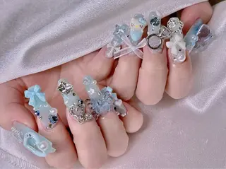 ネイル 長さだし専門店 M2　rikaのネイルデザイン