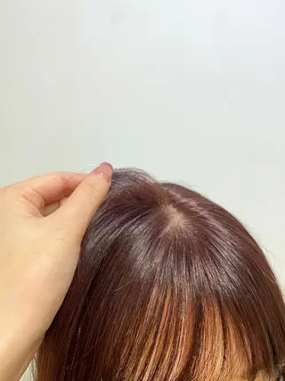 ミディアム カラー hair shioのヘアスタイル
