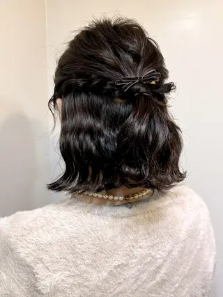 ヘアアレンジ 🤍ヘアセット.ヘア アレンジ湯山詩織🤍のヘアスタイル