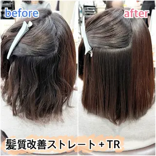 ミディアム ピンク・ラベンダー 艶カラー🍁かえでのヘアスタイル