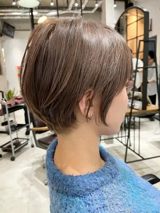 ショート 🌈透明感カラー 韓 国ヘアこうたろうのヘアスタイル