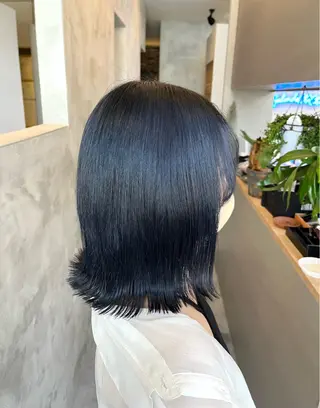 ミディアム カラー Salon de  COCO所属・Yuka /ツヤカラー✨のヘアスタイル