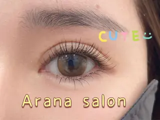 マツエク・マツパ arana eyelashのマツエク・マツパデザイン