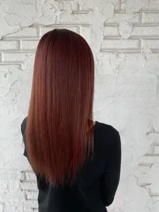 セミロング カラー 【髪質改善】 夏目結以のヘアスタイル