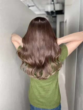 セミロング カラー 今井 勝也のヘアスタイル