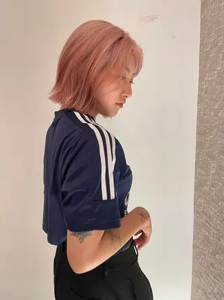 ショート カラー 熊崎 葵のヘアスタイル