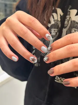 ネイル ꪆৎ平行アーチ ྀི ワカナの眉毛・アイブロウイメージ