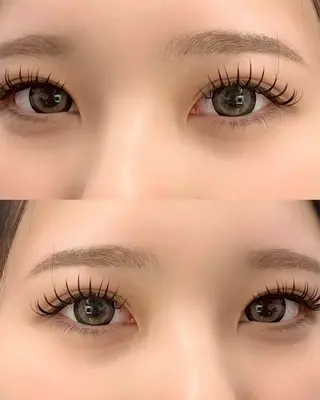 マツエク・マツパ 井上 奈津実のマツエク・マツパデザイン