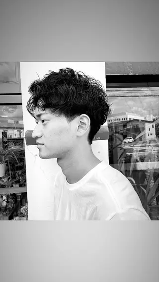 ショート パーマ cotton 松本店所属・cotton松本店 たかゆきのヘアスタイル