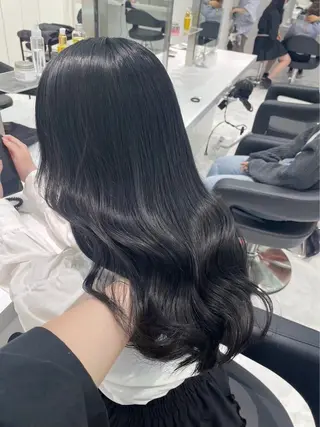 カラー ブリーチなし透明感 💗RYOTAのヘアスタイル