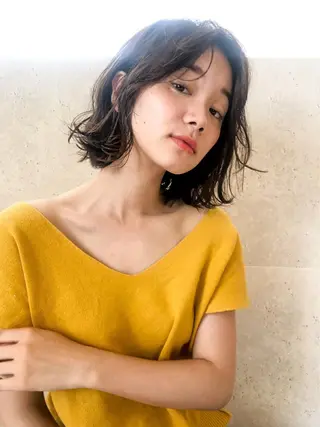 ショート カラー ヘアアレンジ ミニボブ/ブリーチ 🌈MISATOのヘアスタイル