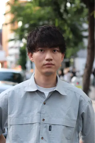 ミディアム パーマ メンズ Joh/メンズカット /レイヤー/ブリーチのヘアスタイル