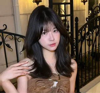 セミロング 吉村 駿佑のヘアスタイル