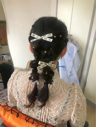 ロング ヘアアレンジ meeho所属・salon *meehoのネイルデザイン