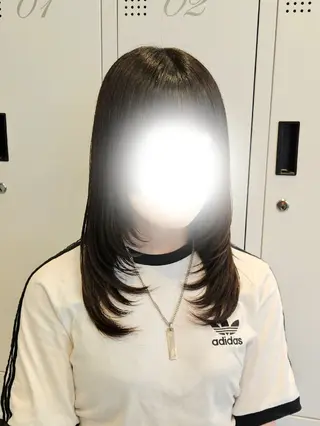 ミディアム ミク🇰🇷 /Agu hairのヘアスタイル