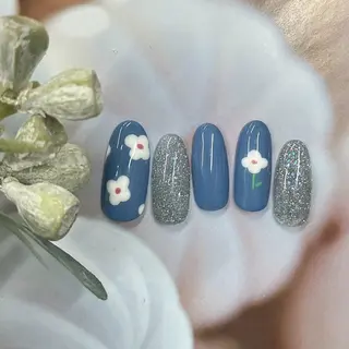 ネイル ⭐︎休業中の練習⭐︎ JNA認定講師髙橋のネイルデザイン