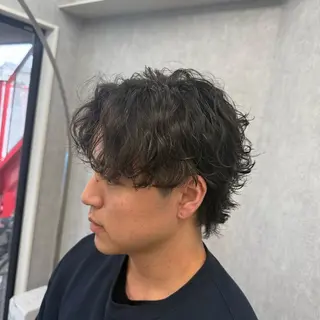 パーマ メンズ FLOWER by B.GARDEN所属・’Flower’ AYAKAのヘアスタイル