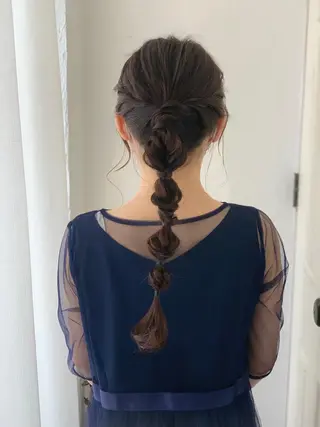 ヘアアレンジ fio マナミのヘアスタイル