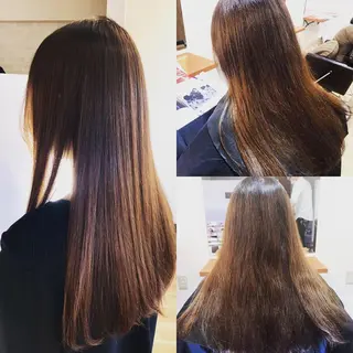 ロング 竹内 杏里奈のヘアスタイル