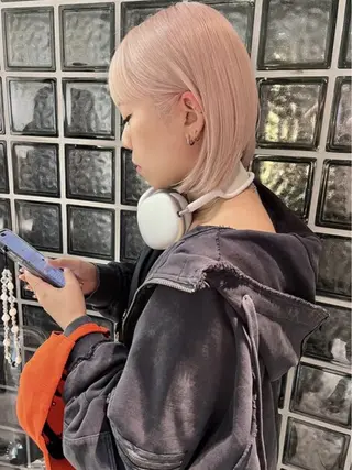 カラー ハイトーン特化 pepe🎀のヘアスタイル