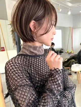 ショート カラー ハイライトNo.1☆ ゆうのヘアスタイル