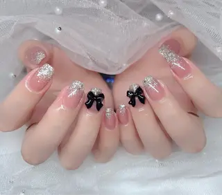 ネイル 🎀PG🩵 ネイルサロンのネイルデザイン