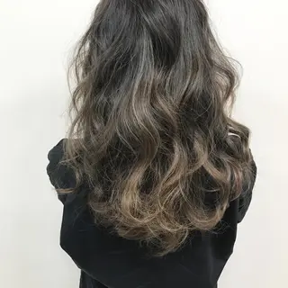 ロング カラー パーマ ヘアアレンジ メンズ キッズ ネイル マツエク・マツパ Lien 深井店のヘアスタイル