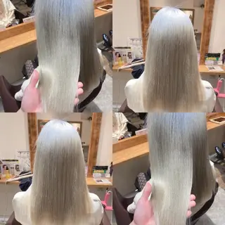 ミディアム カラー Alushe艶髪・ 髪質改善のヘアスタイル