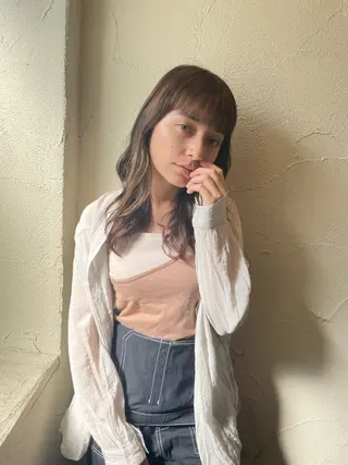 ミディアム カラー Zina【梅田】 /田中 沙弥のヘアスタイル