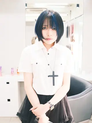 ショート カラー ヘアアレンジ 個性爆弾💣 ダブルカラー/ゆかのヘアスタイル