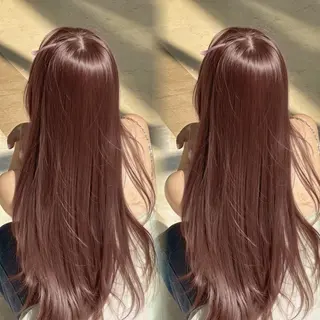 カラー 🍒暖色カラー🍒 YUUNAのヘアスタイル