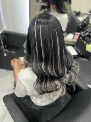 ロング カラー YUDU🍊 germe/ジェルムのヘアスタイル