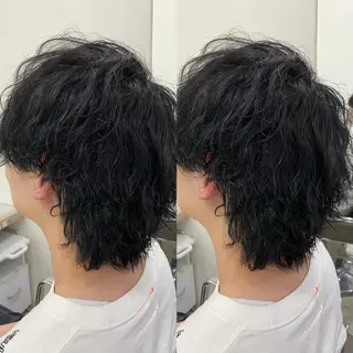 パーマ メンズ Men’s特化 垢抜けヘア🔥野原のヘアスタイル