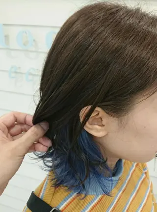 カラー ミディアム GO TODAY SHAiRE SALON キラリトギンザ店所属・🐱higajo🐱 比嘉門(ヒガジョウ)のヘアスタイル