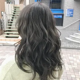 セミロング カラー ヘアアレンジ Zina渋谷エリア マネージャShionのヘアスタイル