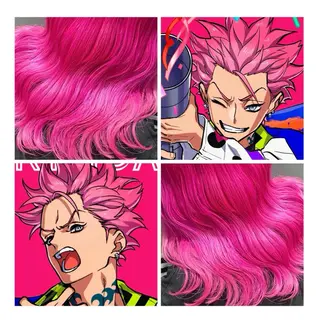 ミディアム カラー GARU-ガル-所属・TSUNO🦖 派手髪/オタク美容師のヘアスタイル