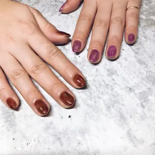 ネイル 🌞💜 KAORI 🌴のネイルデザイン