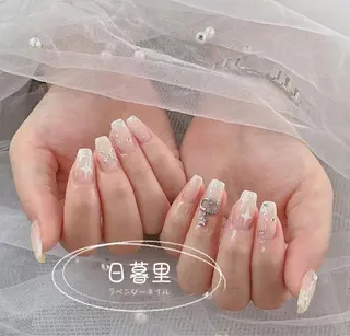 ネイル ラベンダー💖日暮里 ルル💖ネイルのネイルデザイン