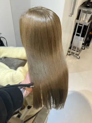 ロング カラー ヘアアレンジ ✨韓国/外国人風✨ 江原巧のヘアスタイル