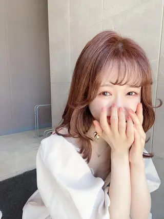 ミディアム Aujuaソムリエ/ HARUNO/艶髪のヘアスタイル