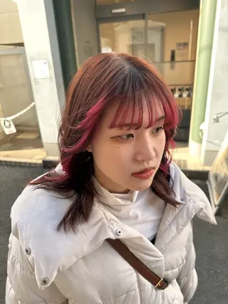 セミロング レイヤーカット/韓国 🇰🇷mai💕のヘアスタイル