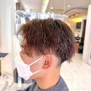 パーマ メンズ アグヘアーシータ所属・🤩メンズカット/ パーマ山本🤩のヘアスタイル