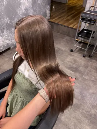 ロング カラー ハイトーン 横浜💞ミオのヘアスタイル