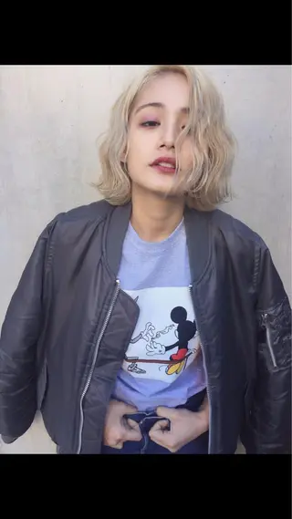 ミディアム HOODS hair salon所属・透明感カラー🌿ボブ ✨飛田　ケイのヘアスタイル