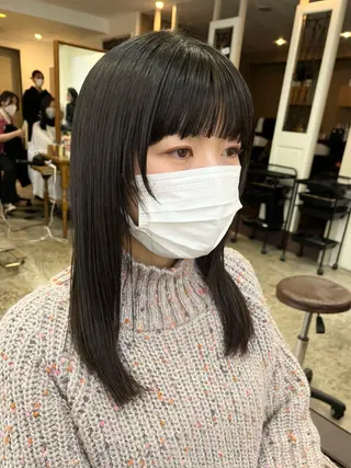 セミロング ショートスタイル /tomo.のヘアスタイル