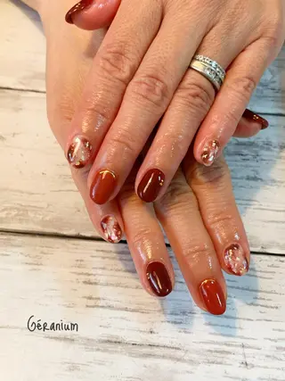 ネイル GéRanium Harukaのネイルデザイン