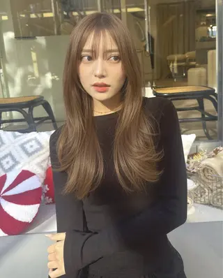 ロング カラー 💎透明感カラー特化 💎TAISEIのヘアスタイル