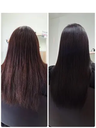 セミロング HIDEMI🍀 髪質改善【HACO】のヘアスタイル