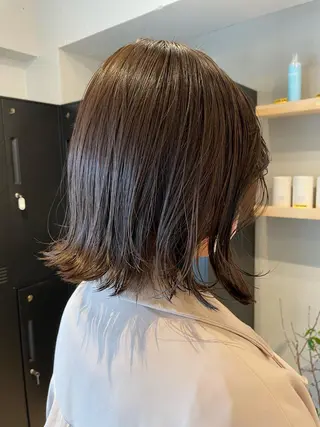 ミディアム カラー SALOWIN下北沢所属・hazuki 🌝のヘアスタイル