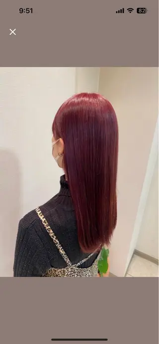 カラー 古賀 愛美のヘアスタイル